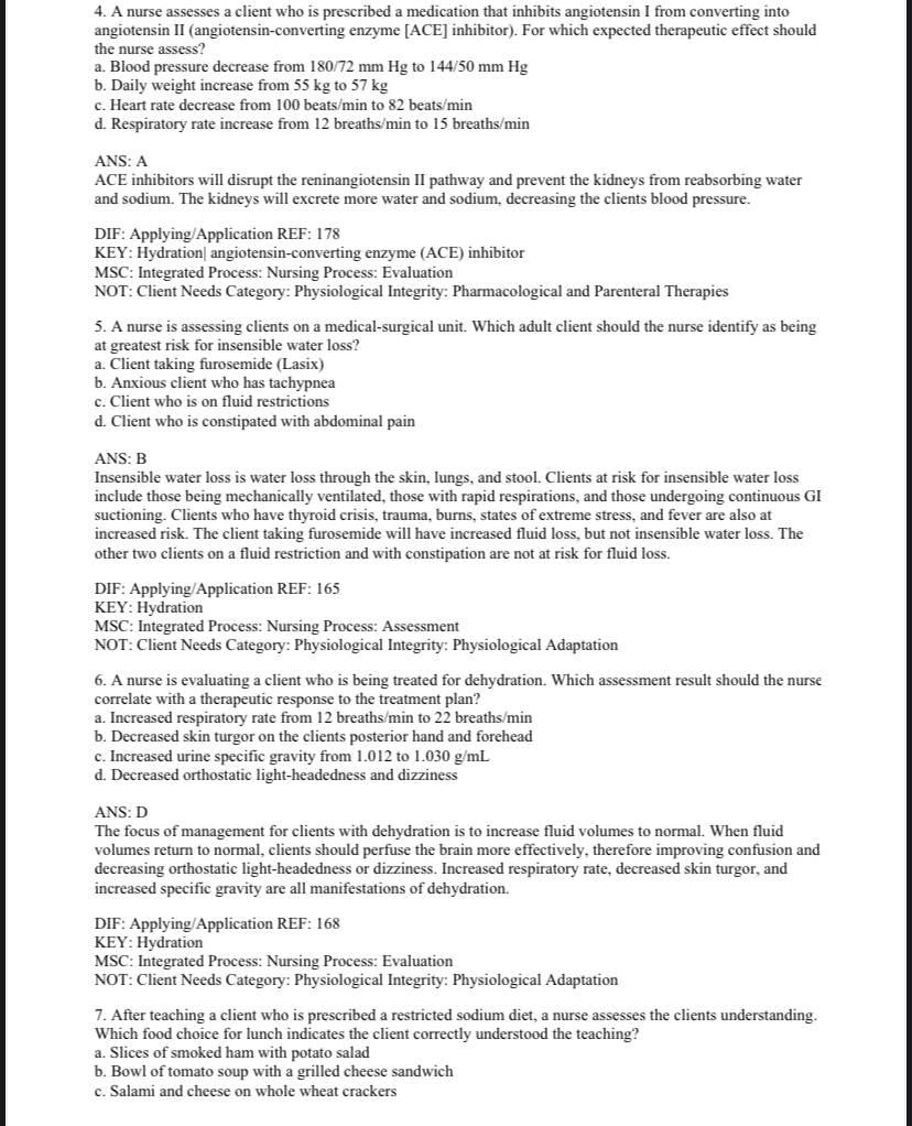 Test Bank Medical-Surgical Nursing: Concepts for Interprofessional Collaborative Care 9th Edition by Donna D. Ignatavicius (Copy)